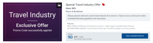 Amari Hotels travel industry price